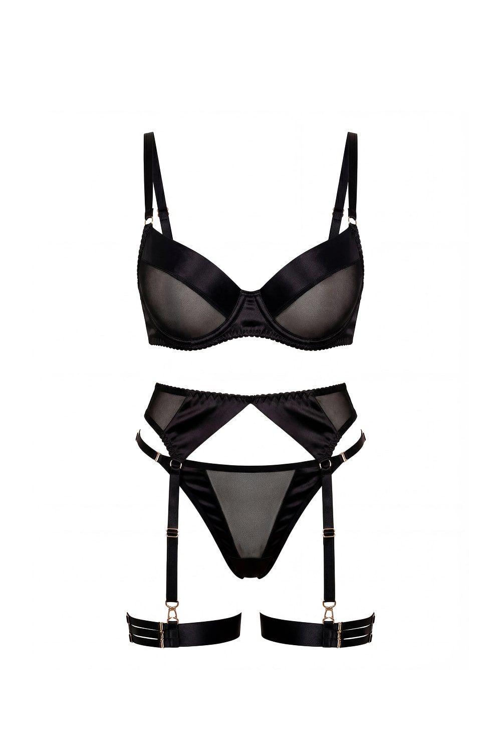 Ensemble Powder noir